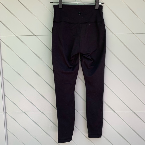 Lululemon Black High Times Tech Mesh Leggings - Picture 6 of 7